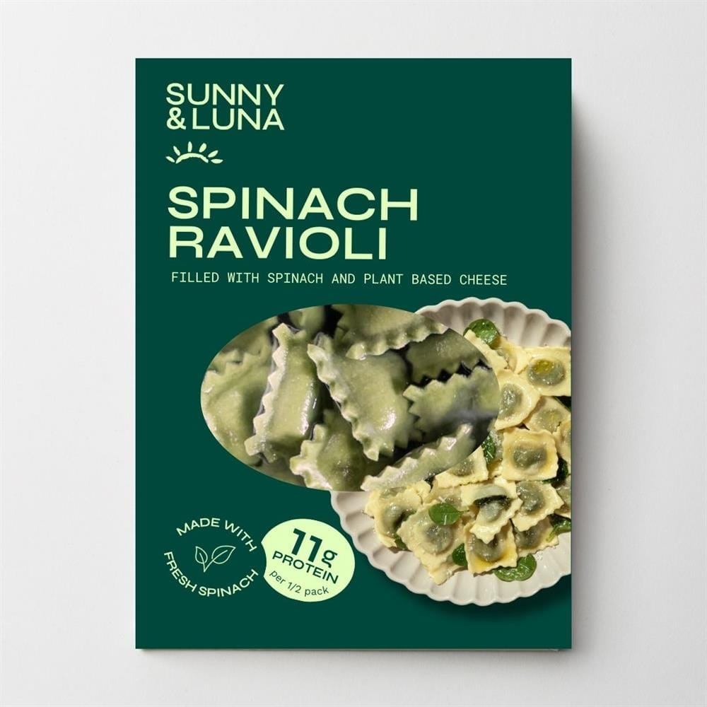 Spinach Ravioli 250g by Sunny & Luna