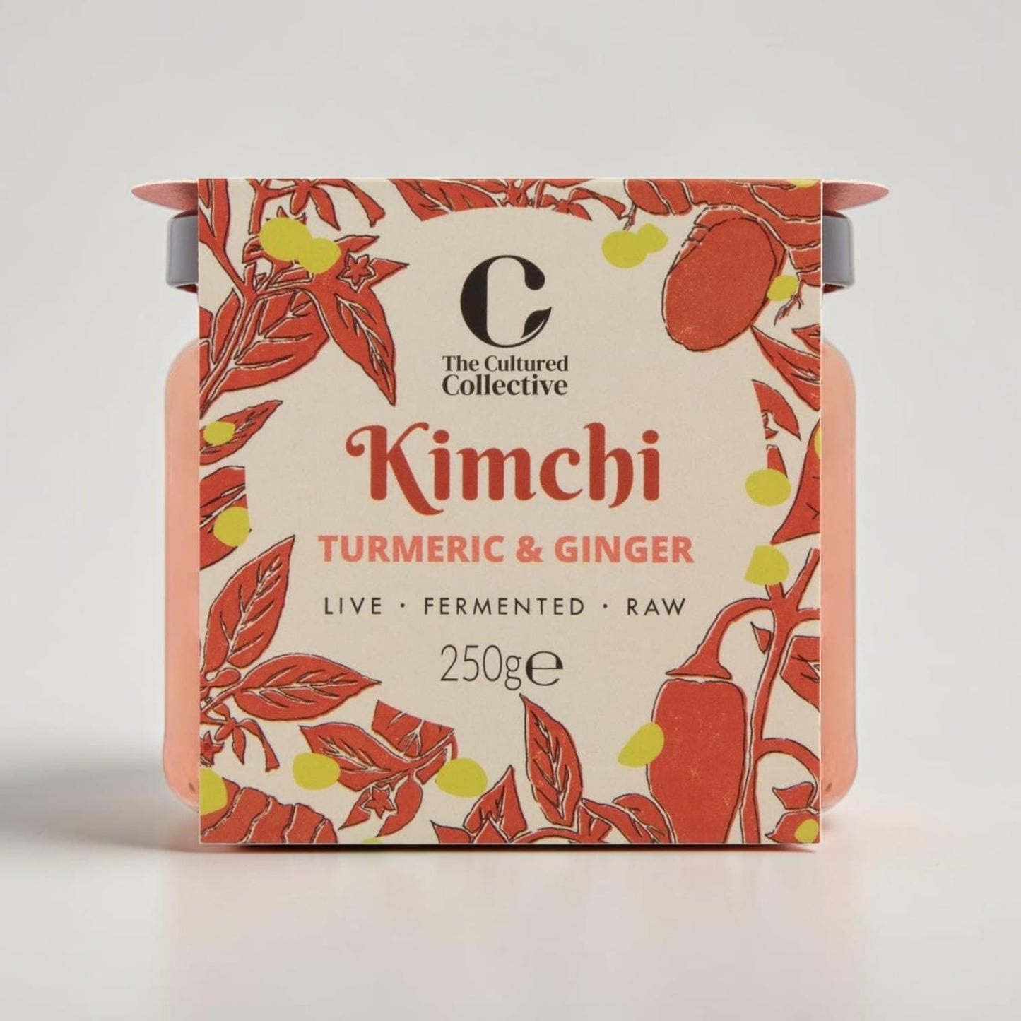 Turmeric & Ginger Kimchi 250g by The Cultured Collective