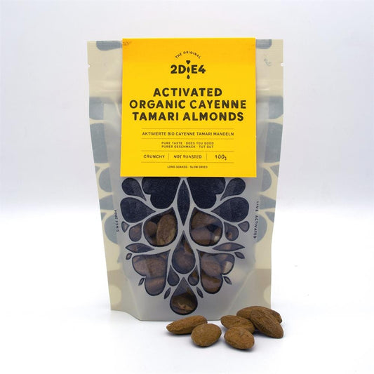 Activated Organic Cayenne Tamari Almonds 100g