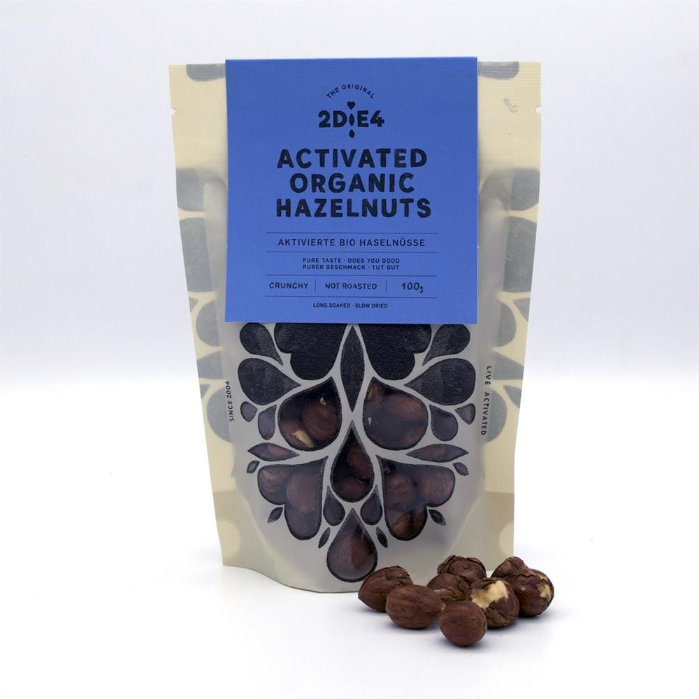 Activated Organic Hazelnuts 100g