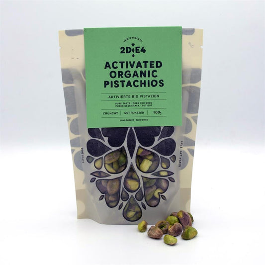 Activated Organic Pistachios 100g