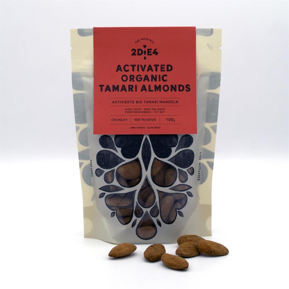 Activated Organic Tamari Almonds 100g