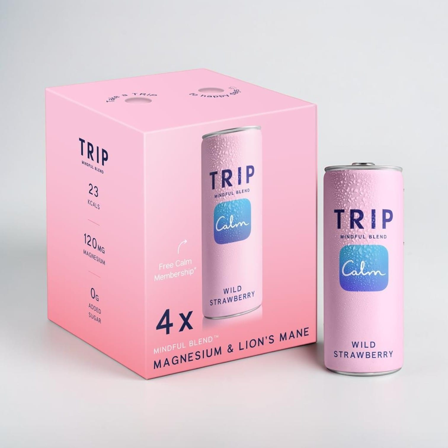 Wild Strawberry Mindful Blend (4 pack) by Trip