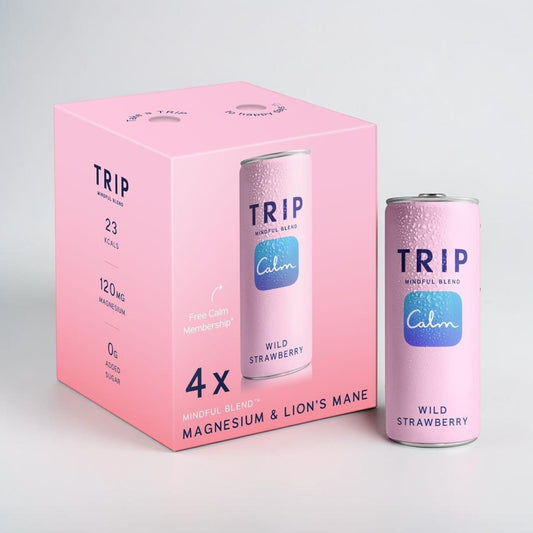 Wild Strawberry Mindful Blend (4 pack) by Trip