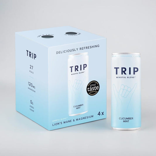 TRIP Cucumber Mint Mindful Blends (4 pack) by Trip