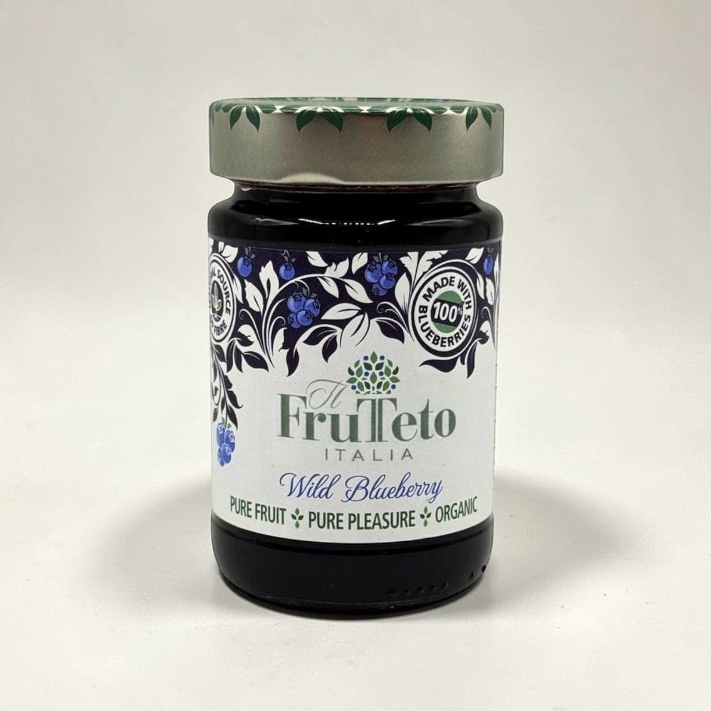 Wild Blueberry Organic Fruit Spread by Frutteto Italia