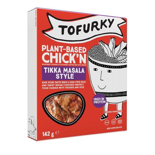 Chick'n Tikka Masala Chick'n 142g by Tofurky