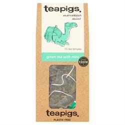 Green tea with mint by Teapigs