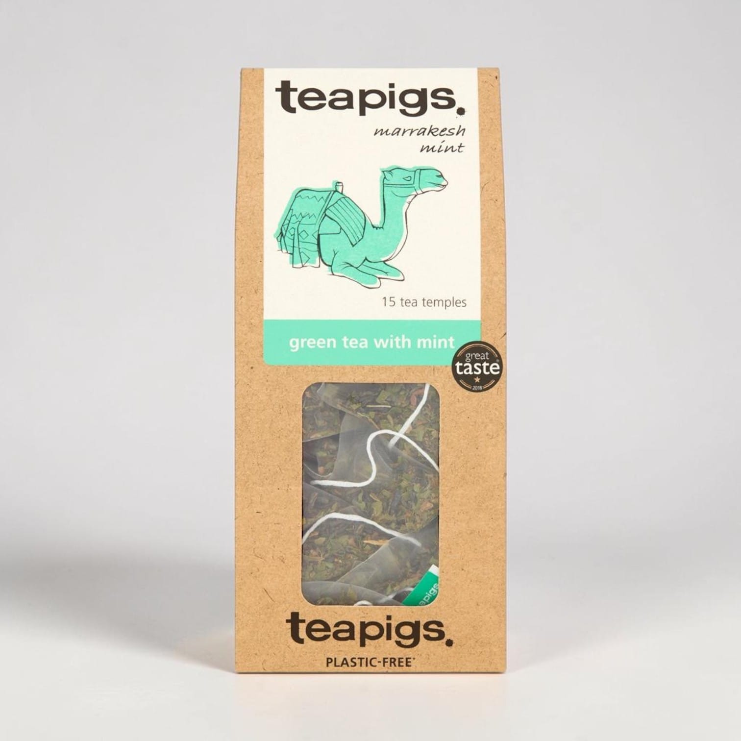 Green tea with mint by Teapigs