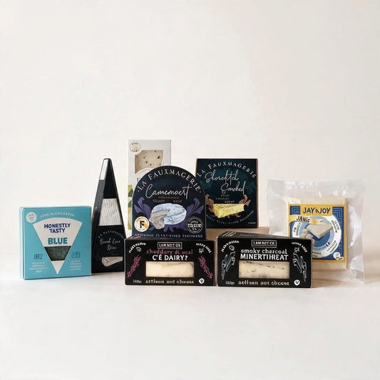 The Family Bundle | Preorder Selection box by Saporia | Artisan UK Vegan Cheesemonger & Deli