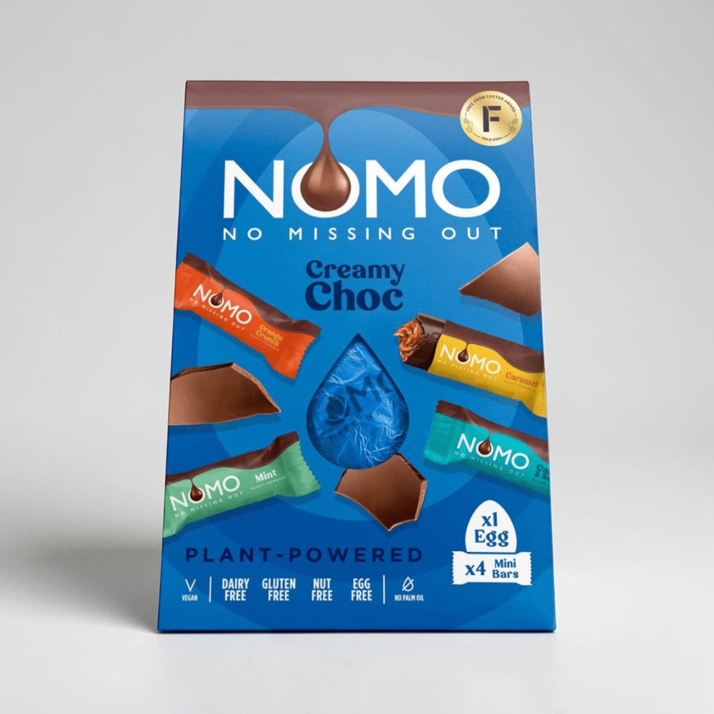 Creamy Easter Egg and Mini Bars by Nomo