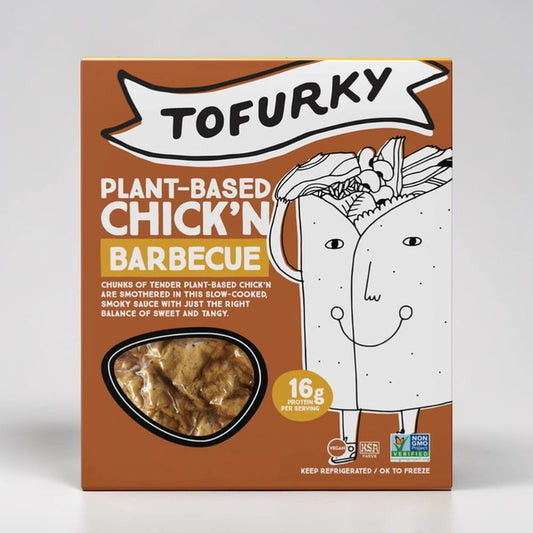 Slow Roasted Barbeque Chick'n 142g by Tofurky