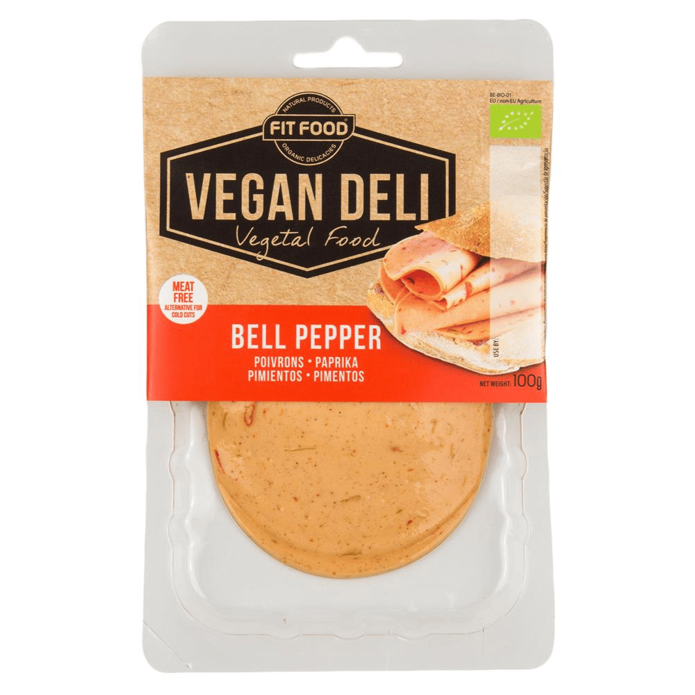 Organic Bell Pepper Slices 100g by Vegan Deli