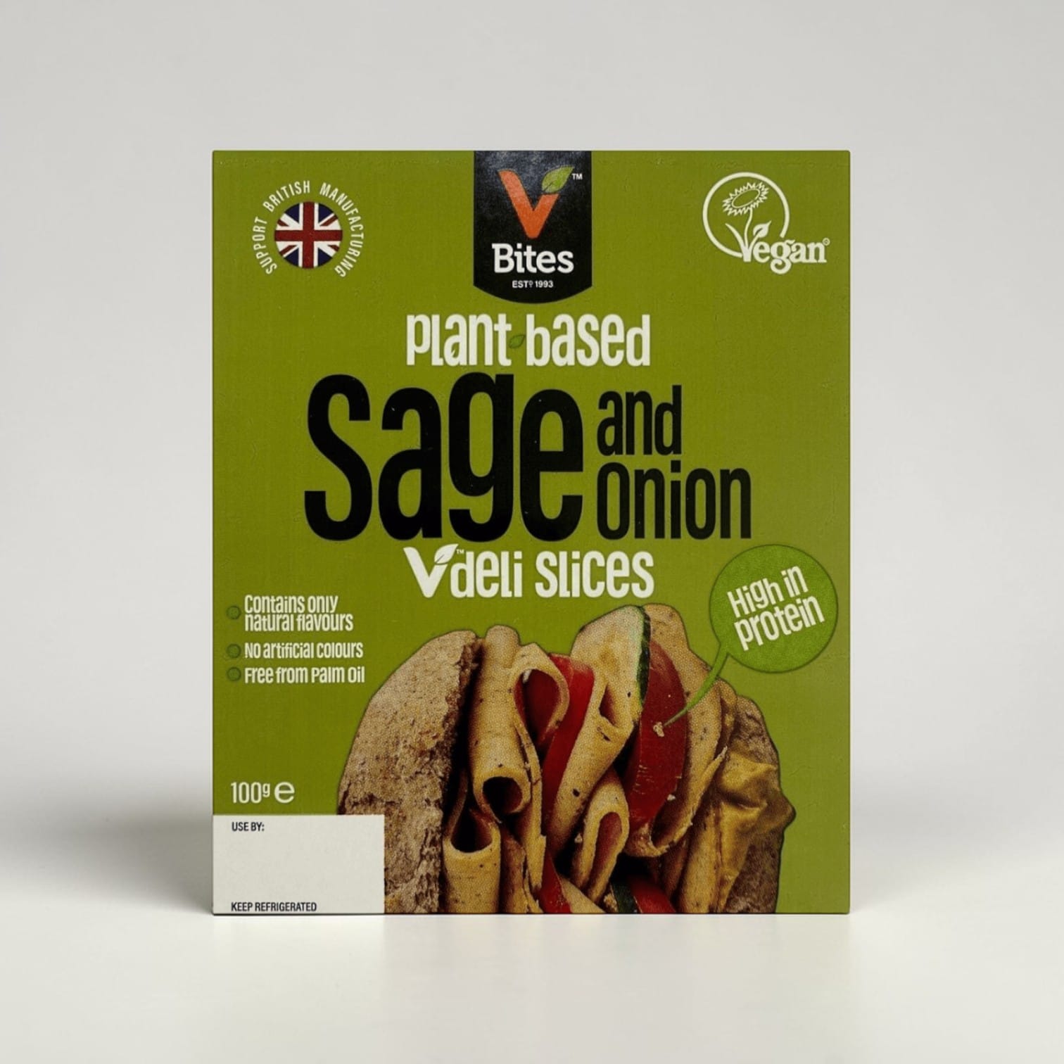Sage and Onion Slices 100g by VBites