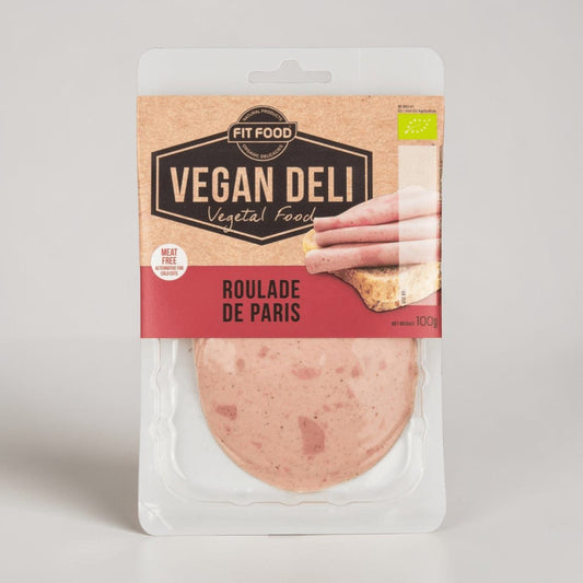Organic Roulade de Paris Slices 100g by Vegan Deli