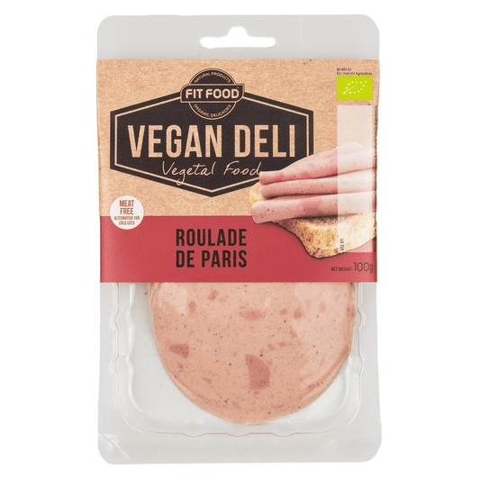 Organic Roulade de Paris Slices 100g by Vegan Deli
