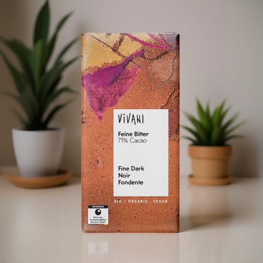 Dark 71% Chocolate Vegan Organic 100g