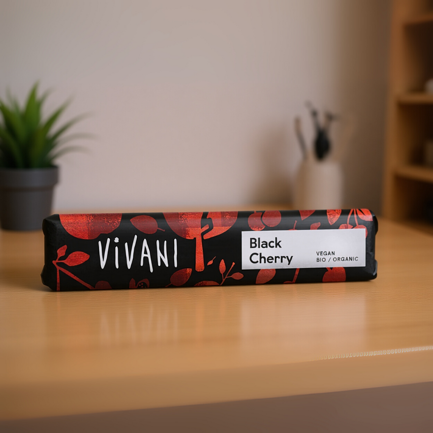 Mini Black Cherry Chocolate Vegan Organic 35g