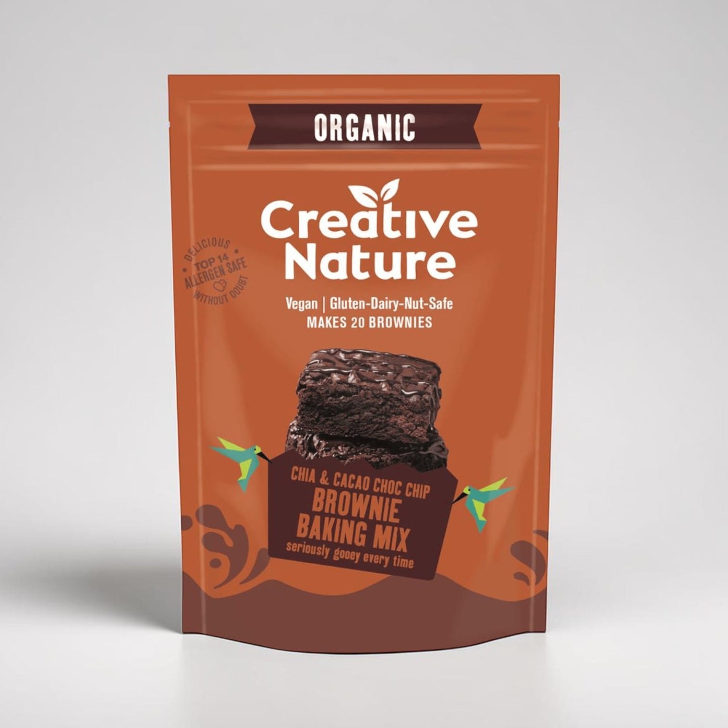 Organic Chia and Cacao Brownie Mix by Creative Nature