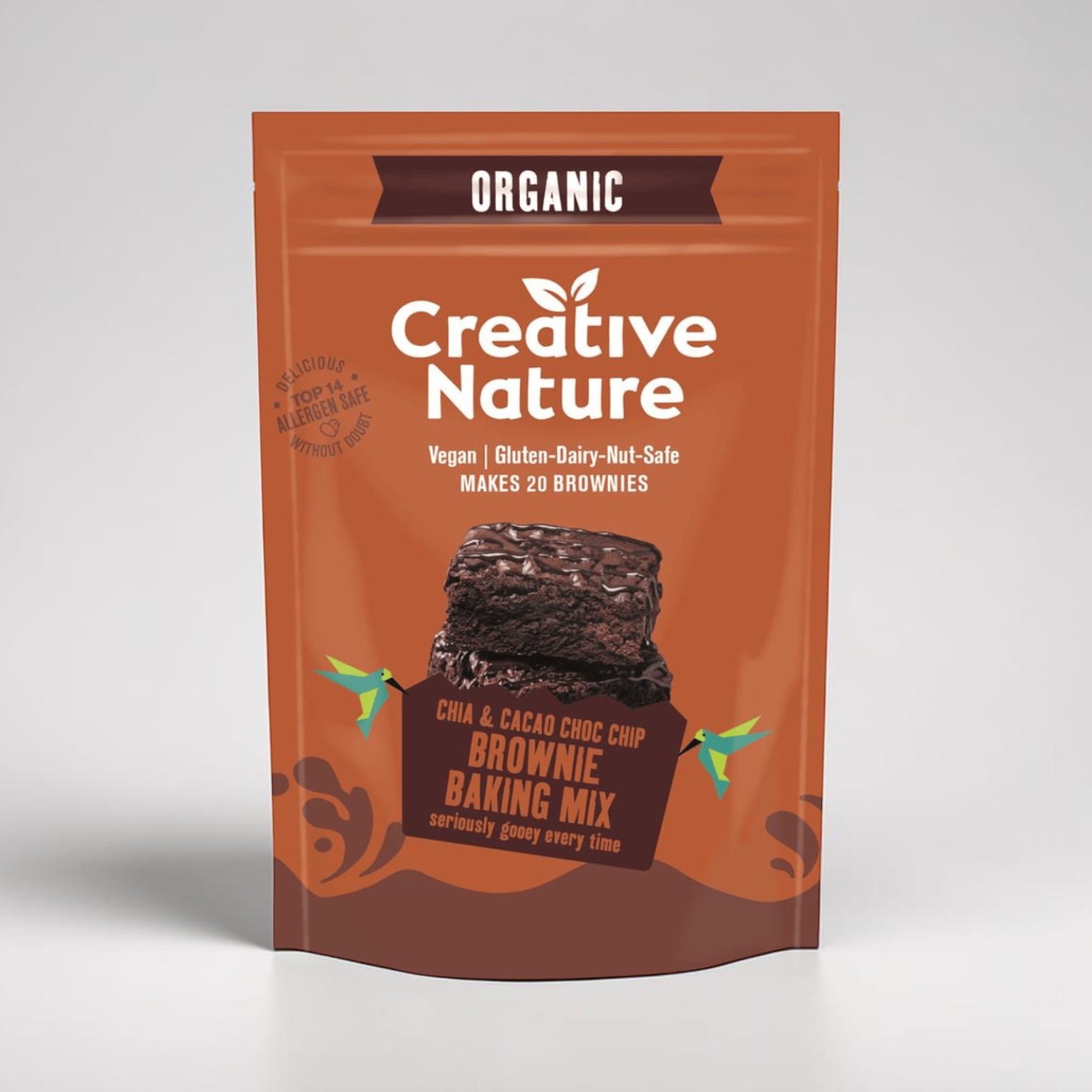 Organic Chia and Cacao Brownie Mix by Creative Nature