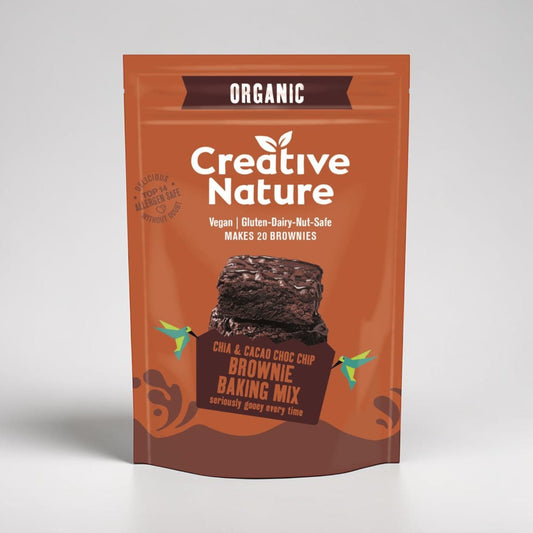 Organic Chia and Cacao Brownie Mix by Creative Nature