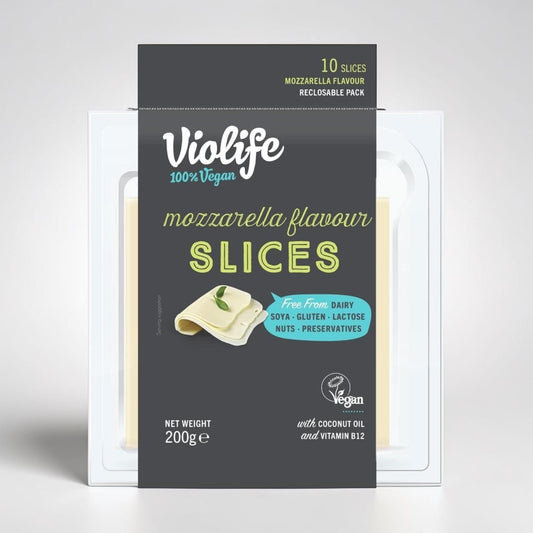 Mozzarella Slices 200g by Violife