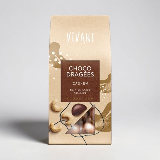 Choco Dragees Cashew by Vivani