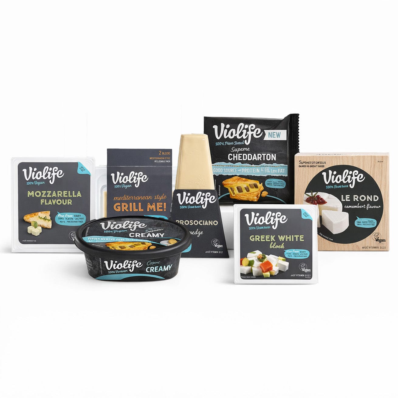 Violife Bundle Selection box by Saporia | Artisan UK Vegan Cheesemonger & Deli