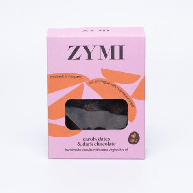 Organic Biscuits with Carob Dark Chocolate & Dates