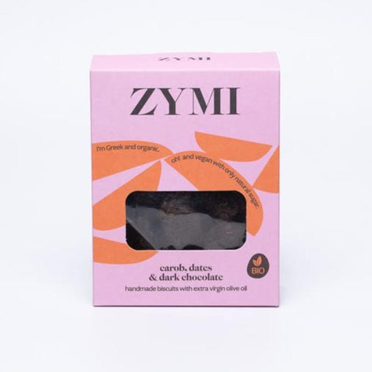 Organic Biscuits with Carob Dark Chocolate & Dates