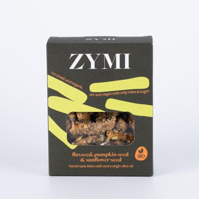 Organic Bites with Pumpkin Seed Sunflower Seed & Flaxseed by ZYMI