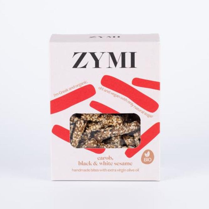 Organic Bites with Carob Black and White Sesame by ZYMI