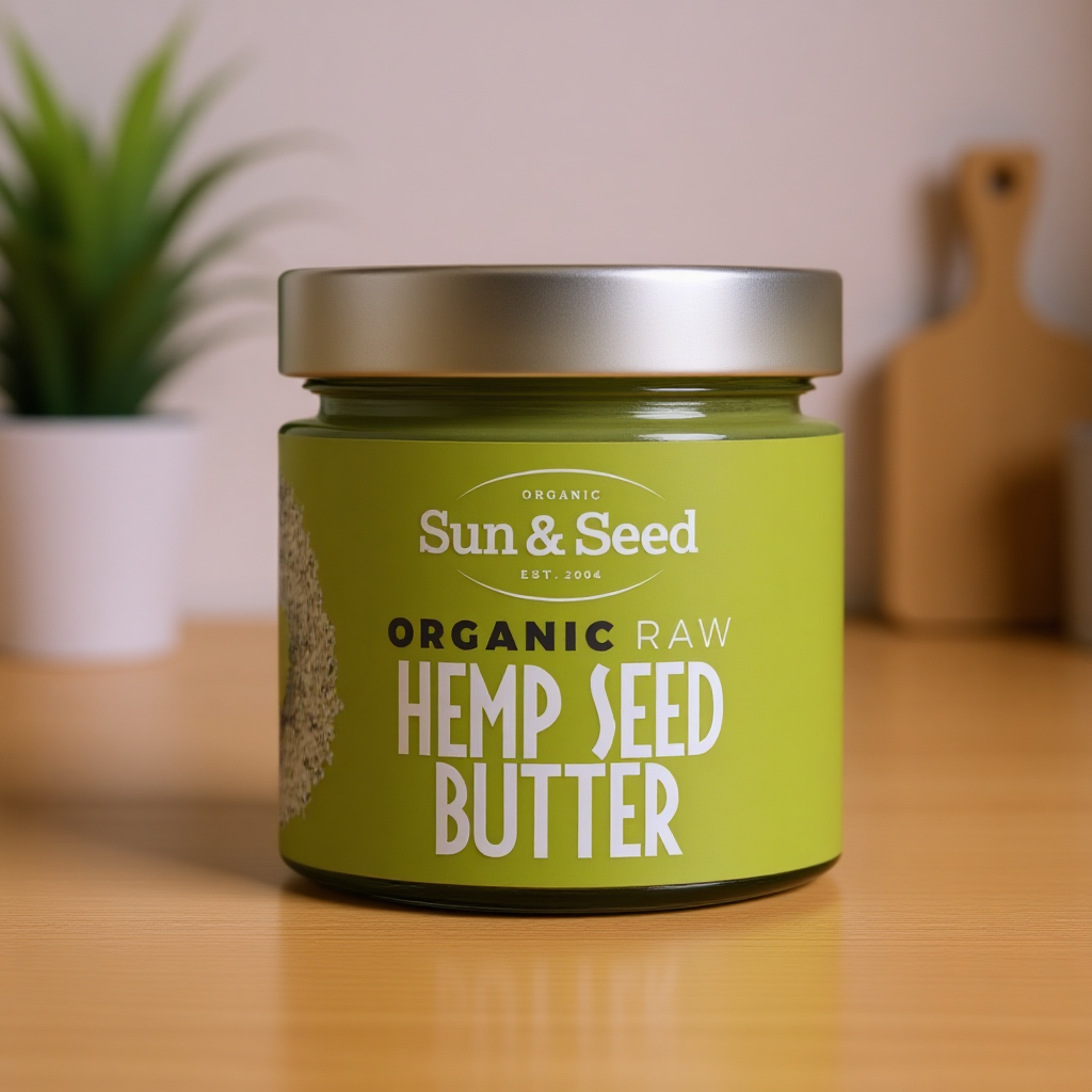 Raw Hemp Seed Butter