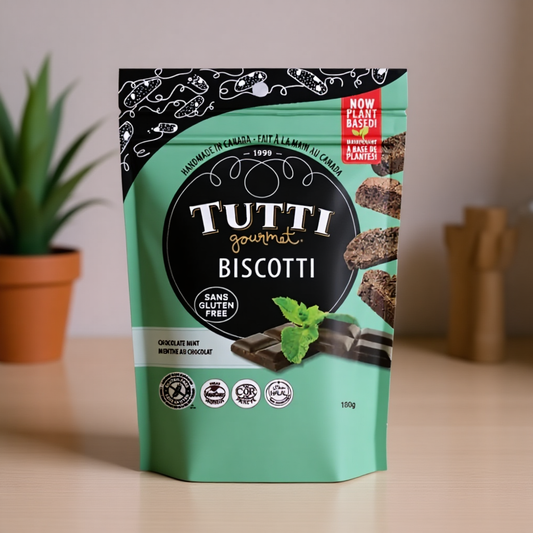 Handmade Mint Biscotti
