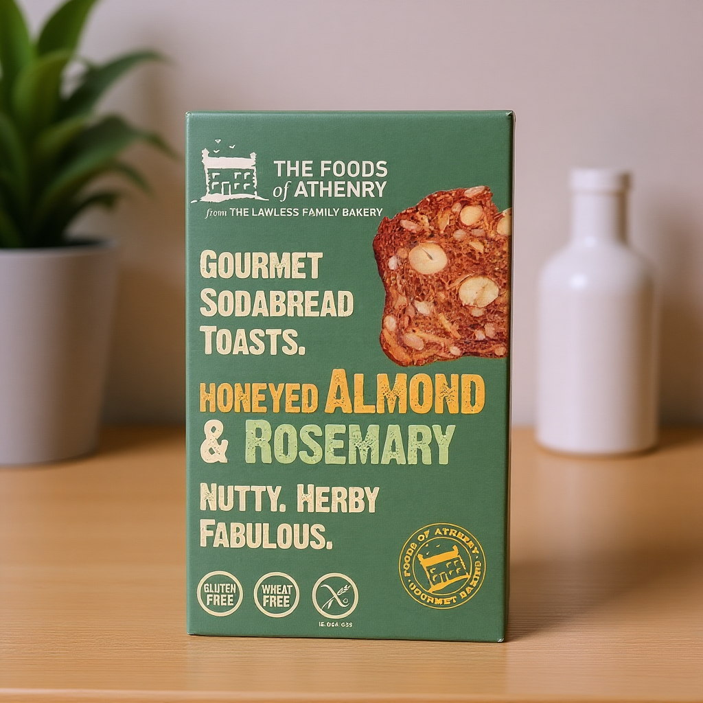 Almond Rosemary Toasts