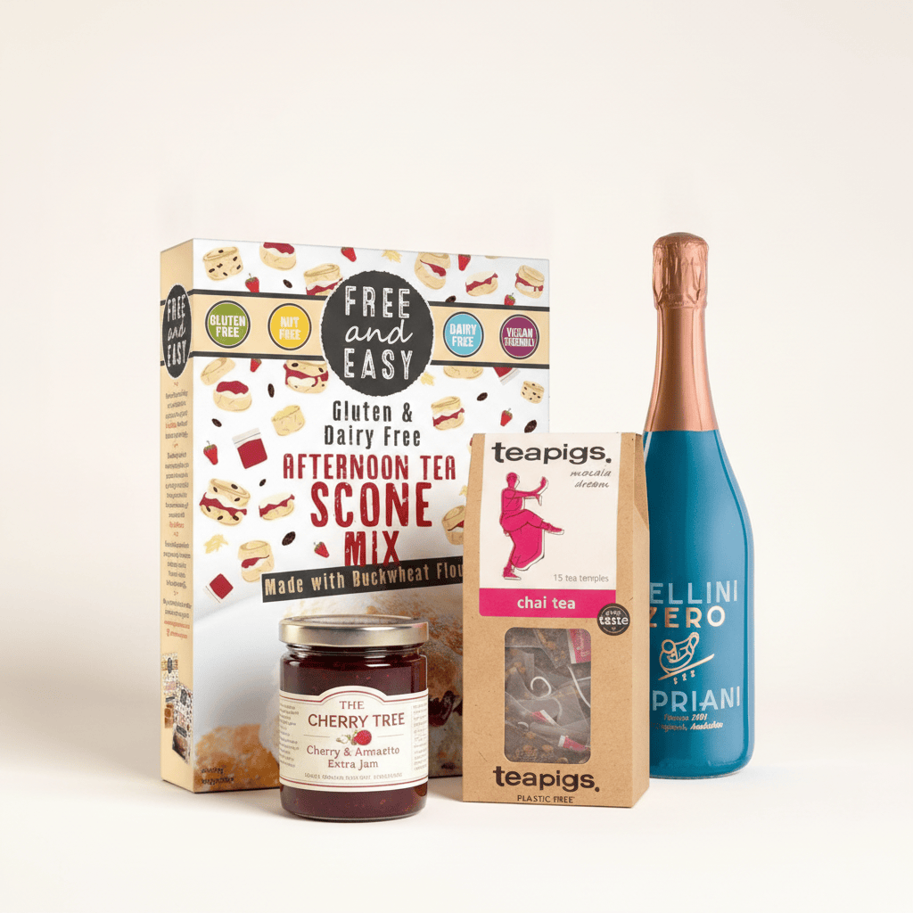 Afternoon Tea Bundle Selection box by Saporia | Artisan UK Vegan Cheesemonger & Deli