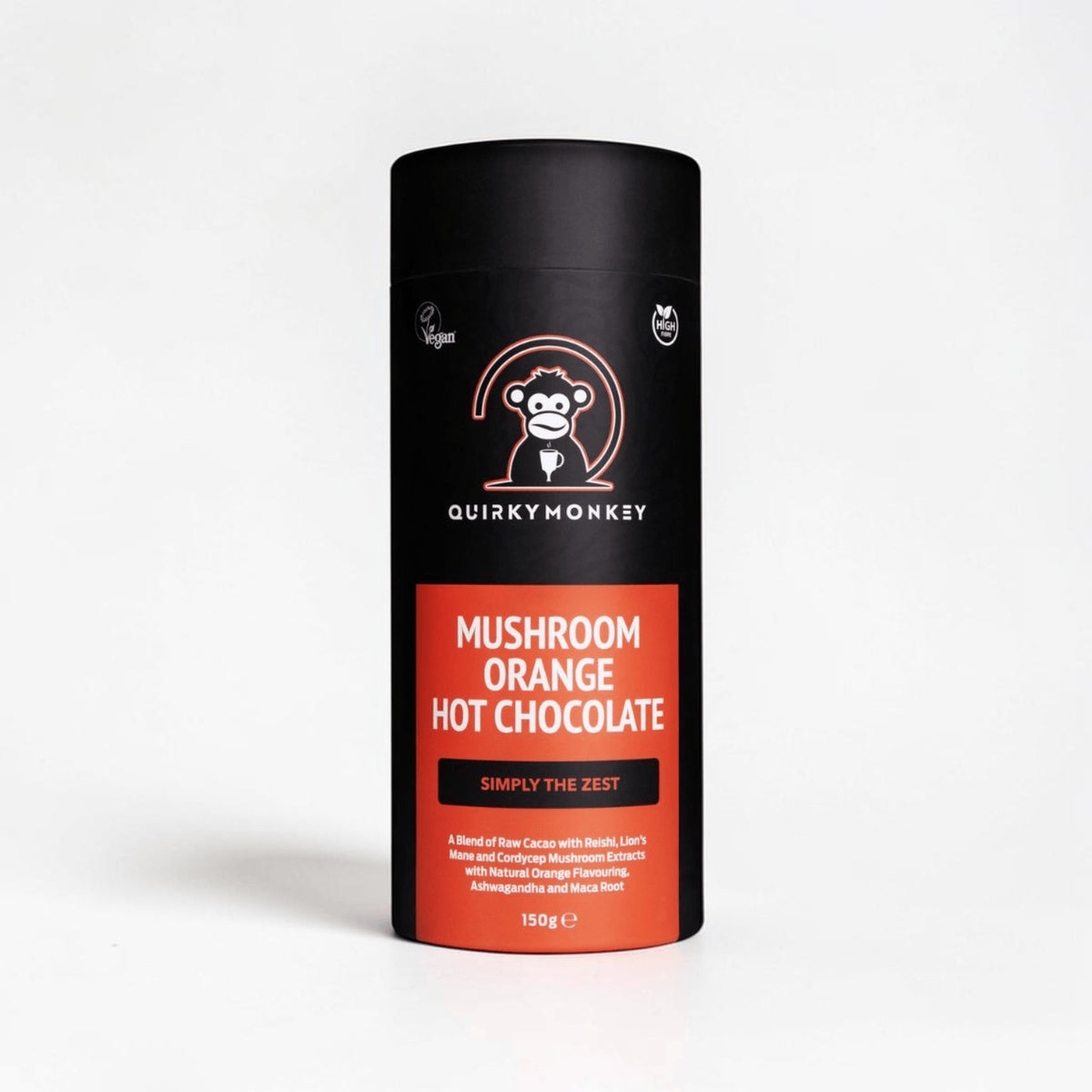 Orange Mushroom Hot Chocolate by Quirky Monkey