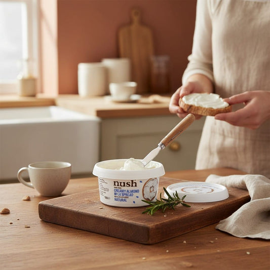 Almond M*lk Ch*ese Spread Natural 150g by Nush