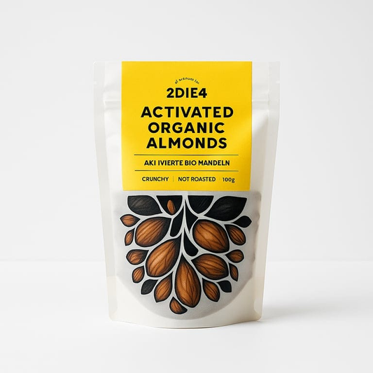 Activated Organic Almonds 100g