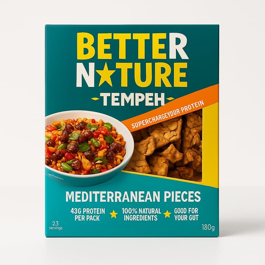 Mediterranean Tempeh Pieces 180g