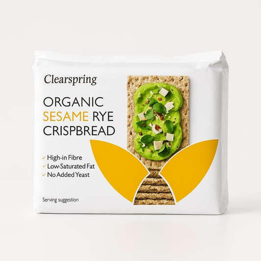 Organic Rye Crispbread - Sesame 200g