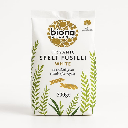 Organic Spelt White Fusilli Pasta 500g