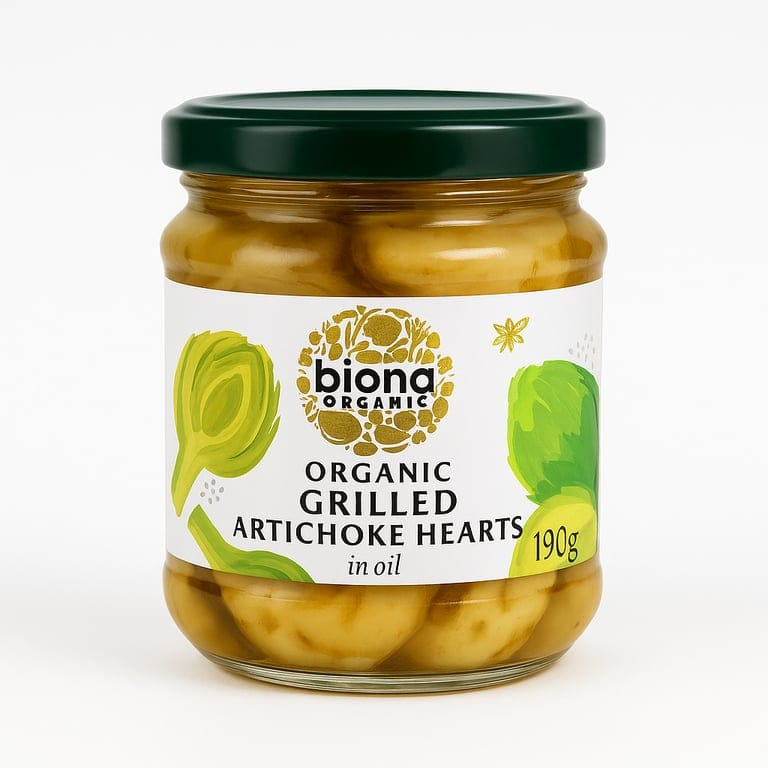 Grilled Artichoke Quarters Organic 190g