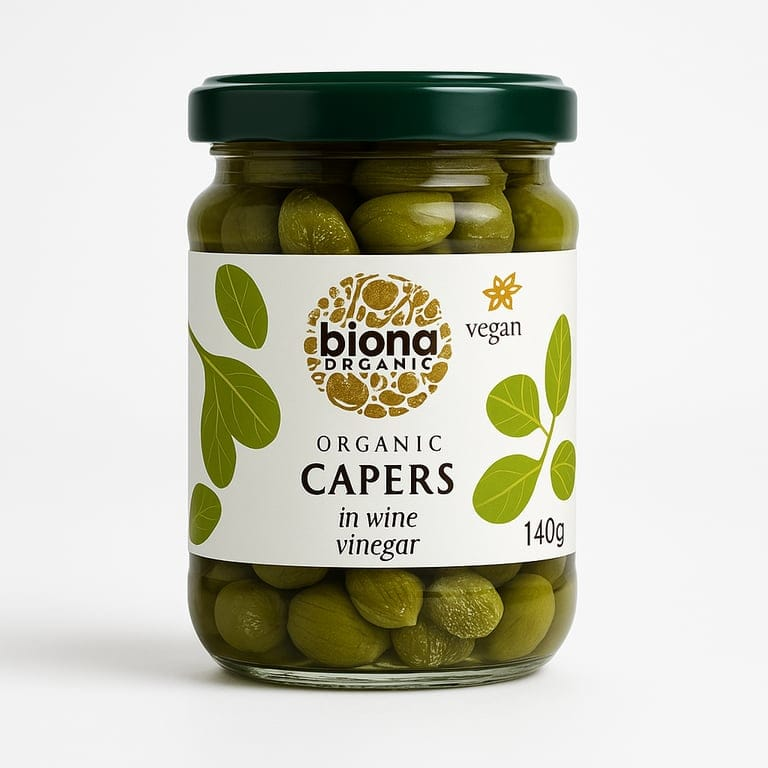 Organic Capers 140g