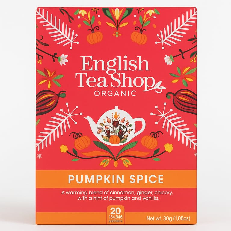 Winter Pumpkin Spice (20 Bags) by English Tea Shop