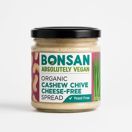 Cashew Chive Cheese-Free Spread Organic Vegan 135g