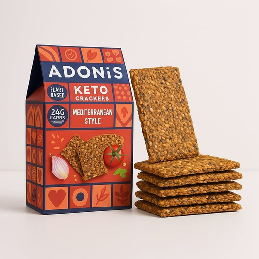 Keto Mediterranean Crackers 60g