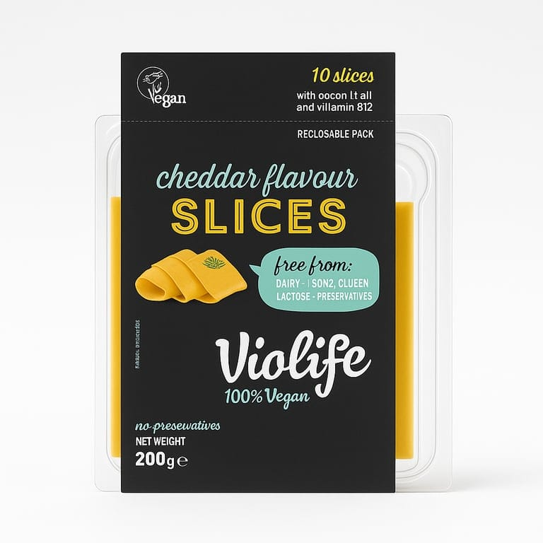 Cheddar Flavour Slices 200g