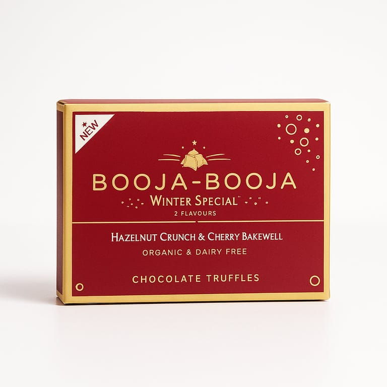 Winter Special Hazelnut Crunch & Cherry Bakewell 92g