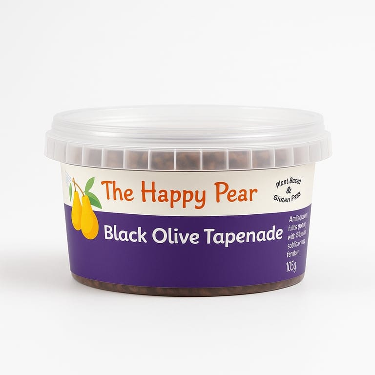 Black Olive Tapenade 135g by The Happy Pear